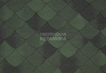 Гибкая черепица TEGOLA PREMIUM Versaille Verde smeraldo 476 1