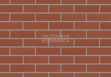 Клинкерный кирпич Feldhaus Klinker K400DF carmesi liso 1