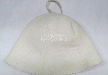 Шапка д/сауны Эконом Светлая ЭК005 (ЭС) 1