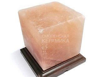 Соляная лампа куб 3-4 кг GSL-601 1
