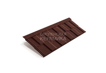 Композитная черепица Metrotile METROVIKSEN Бордовый 1