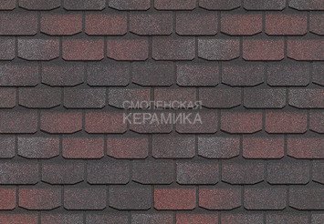 Гибкая черепица Döcke Premium ЖЕНЕВА изюм 1