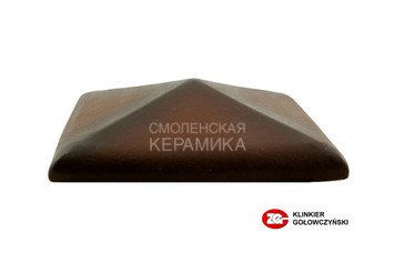 Колпак для забора ZG Clinker клинкерный С57 ольха 1