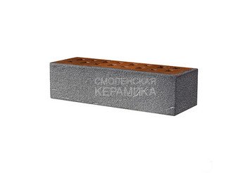 Клинкер фасадный ЛСР «Эльфюс» серебристый винтаж 7
