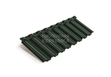 Композитная черепица Metrotile METROCLASSIC Тёмно-зелёный 1