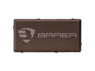 Тротуарная плитка BRAER Прямоугольник Коричневый, 60мм