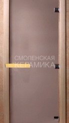 Дверь бан. DW 2100*800 кор. ольха-липа, САТИН (00028) 1
