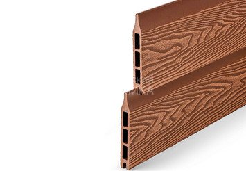Заборная панель EasyDecking Wood-X 146×20×3010 мм, Коричневый 4