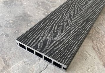 Террасная доска Latitudo 3D-Wood, 150х24х4000 мм, Графит 2