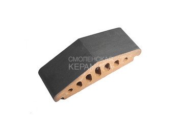 Профильный клинкерный кирпич ZG Clinker К25 графит 1