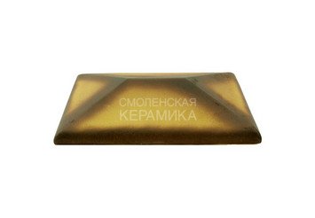 Колпак для забора ZG Clinker клинкерный СP желтый тушевой 1