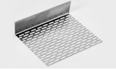 Перфорированный профиль Cedral Lap, 100/30X2,5 м, алюминиевый 1