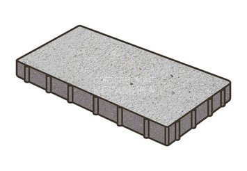 Тротуарная плитка Готика, Плита Premium Gold, 600x200x80 мм, цвет Голд 22 1