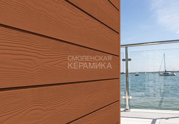 Доска Cedral Click Wood 3600 mm C32 Бурая земля 1