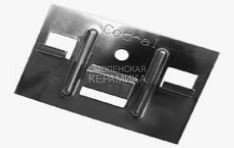 Кляммер и заклепка для кляммера для крепления доски с пазом, 250 шт/кор (по металлу), Бельгия 1