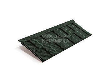 Композитная черепица Metrotile METROVIKSEN Тёмно-зелёный 1