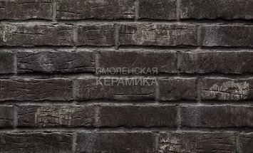 Клинкерная плитка фасадная Stroher 376 platinschwarz 14 мм 1