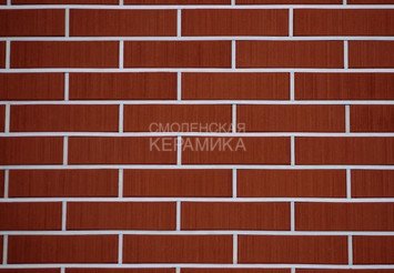 Кирпич облицовочный КЕРМА 0,7НФ, Бордо бархат 1