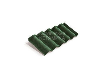 Композитная черепица Metrotile ROMANA Зелёный 1