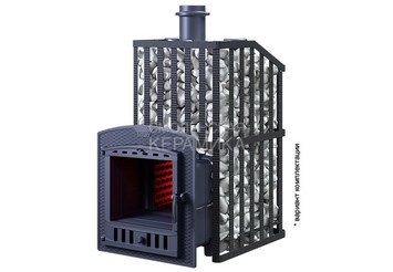 Печь чугунная для бани Технолит GFS ЗК 18 (П2) Ураган 2023 г 2