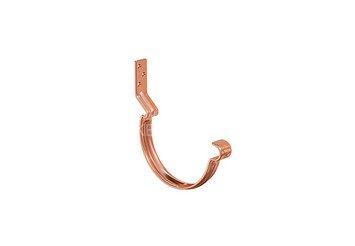 Крюк крепления желоба удлин. М с компл. крепл. (У) 125, AQUASYSTEM (Медь) 1