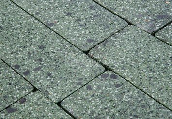 Гранитная тротуарная плитка Готика, Квадрат Granite FINO, 600x600x100, Порфир 2