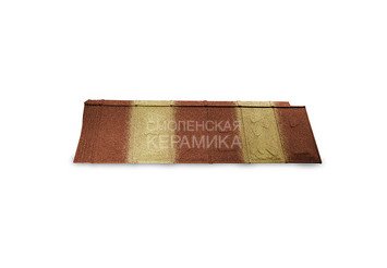 Композитная черепица Metrotile ISLATE Терракотово-жёлтый 1