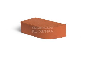 Кирпич печной фигурный LODE Janka F 17, красный 1