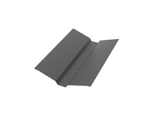 Модульный профиль AQUASYSTEM Стокгольм PE GLANCE Zn 140 Коричневый RAL 8017 1185х780 мм