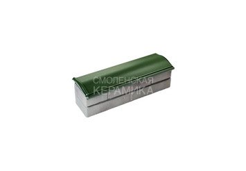 Парапет Zking Monblan 130 х 510 на 0,5 кирпича зеленый 1