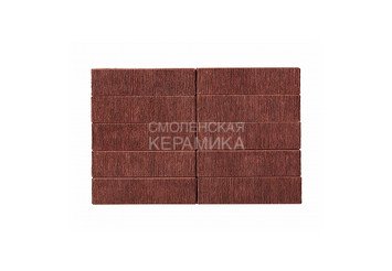 Кирпич лицевой керамический ЖКЗ Терракотовый Бархат 0,96НФ 1