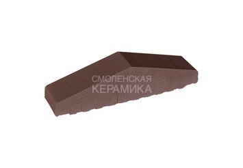 Профильный кирпич полнотелый King Klinker 310/250x65x78 коричневый натура (03) 1