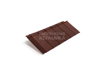 Композитная черепица Metrotile IPANEL Бордовый 1