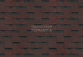 Гибкая черепица Döcke Premium ГЕНУЯ какао 1