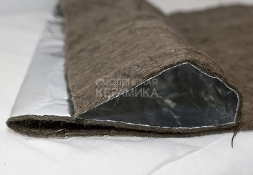 Картон ФОЛЬГИР. базальт. иглопр. БИМ- 8 1000х600х 8мм (20л/уп) 1