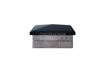 Колпак Zking BONAmono 385х385мм, 400х400мм черный 2