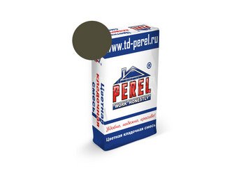 Цветная кладочная смесь Perel VL 5215 темно-серая, 52 кг 1