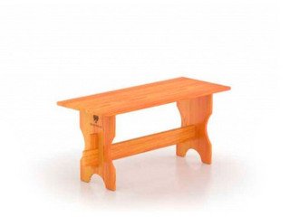 Лавка BentWood 1000х400 лиственница натуральное