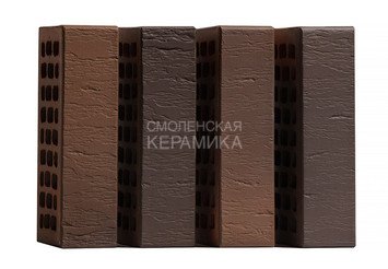 Кирпич лицевой керамический VOLGABRICK 1НФ вертикальный Руст №82 М200 4