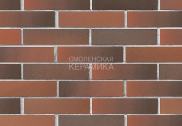 Кирпич лицевой керамический ЛСР Красный флэш гладкий, 1НФ 2
