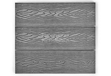 Террасная доска EasyDecking Wood-X 146x23x3010 мм, Серый 2