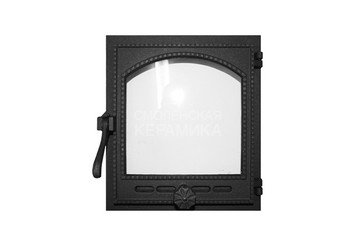 Дверца каминная FIRE WAY (330х370) 290х325 со стеклом К404 1