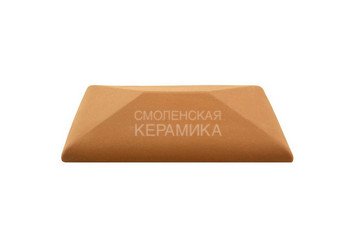 Колпак для забора ZG Clinker клинкерный СP красный 1