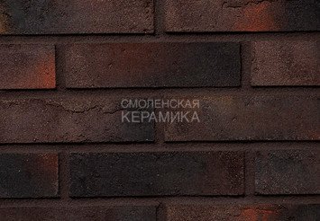 Минеральный кирпич Real Brick KP/1НФ антик Черный Магнезит 1