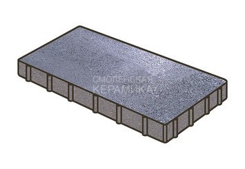 Гранитная тротуарная плитка Готика, Плита Granite FINO, 600x200x100, Амфиболит 1