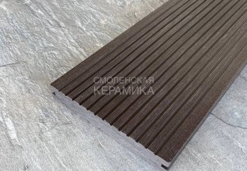 Террасная доска Latitudo Solid полнотелая 150x21x3000 мм, Венге 3