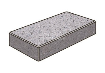 Тротуарная плитка Готика, Картано Premiun Gold, 300x150x60 мм, цвет Голд 1 1