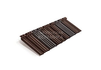 Композитная черепица Metrotile METROSHAKE II Кофейно-серый 1