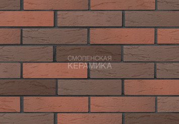 Кирпич лицевой керамический ЛСР Красный флэш ультра рустик 1НФ 1