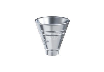 Воронка водосборная круглая 90, AQUASYSTEM (Оцинковка) 1